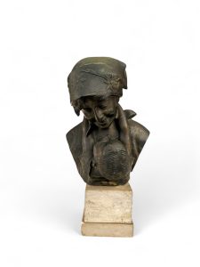 Bronzo "Mamma con bambino"